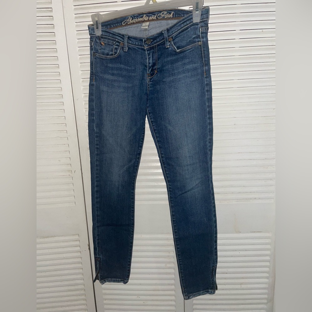 Abercrombie and Fitch Denim Skinny Jeans Size 2 Women’s Blue